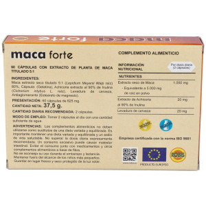 Robis Maca Forte Megadosis 5000Mg 60Caps