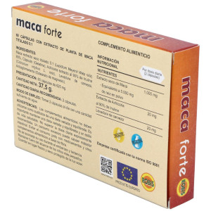 Robis Maca Forte Megadosis 5000Mg 60Caps
