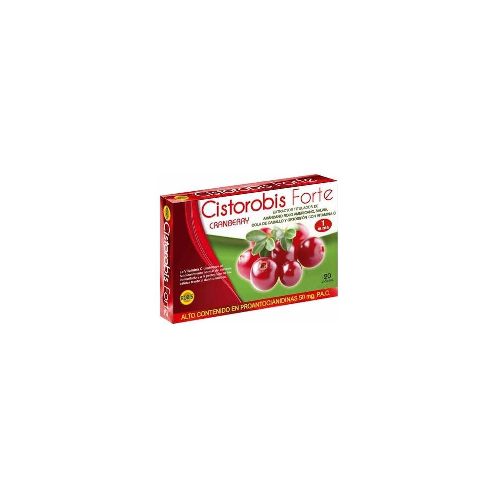 Robis Cistorobis Forte Cranberry 50Mg 20Caps