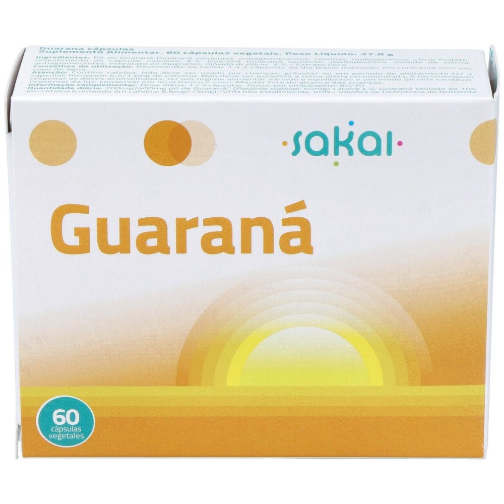 Sakai Guaraná 60 Cáps