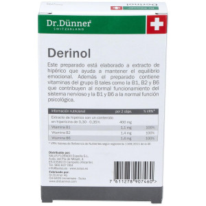 Derinol (Deprinol) (Hiperico) 40Cap. Dr.Dunner