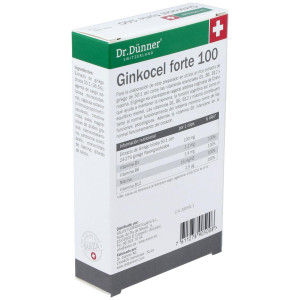 Dr. Dünner Ginkocel Forte 100 40Cáps.