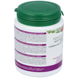 Carbon Vegetal Activado 150Cap. Agbio