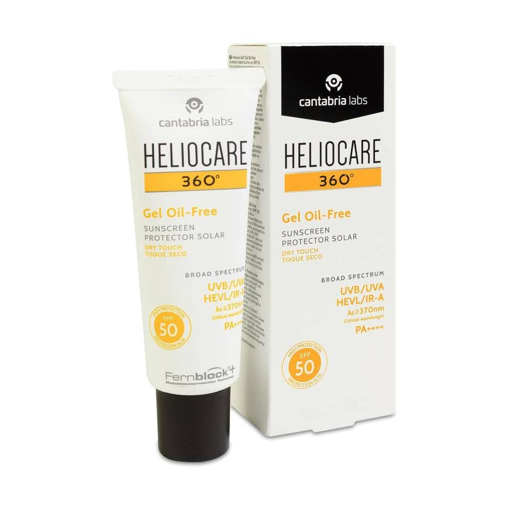 Heliocare 360º Spf 50 Fluido Gel Oil Free Protector Solar, 50 Ml