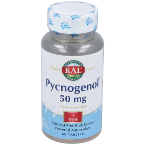 Kal Pycnogenol 50Mg 60Caps