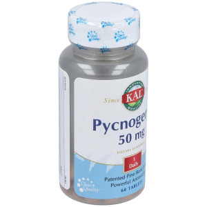 Kal Pycnogenol 50Mg 60Caps