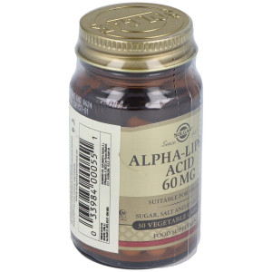 Solgar Ácido Alfa-Lipoico 60Mg 30Vcaps