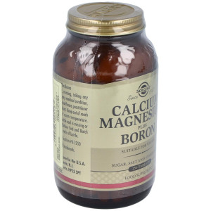 Solgar Calcio Y Magnesio Con Boro 250Comp