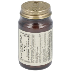 L-Glutation 50Mg. 30Vegicaps