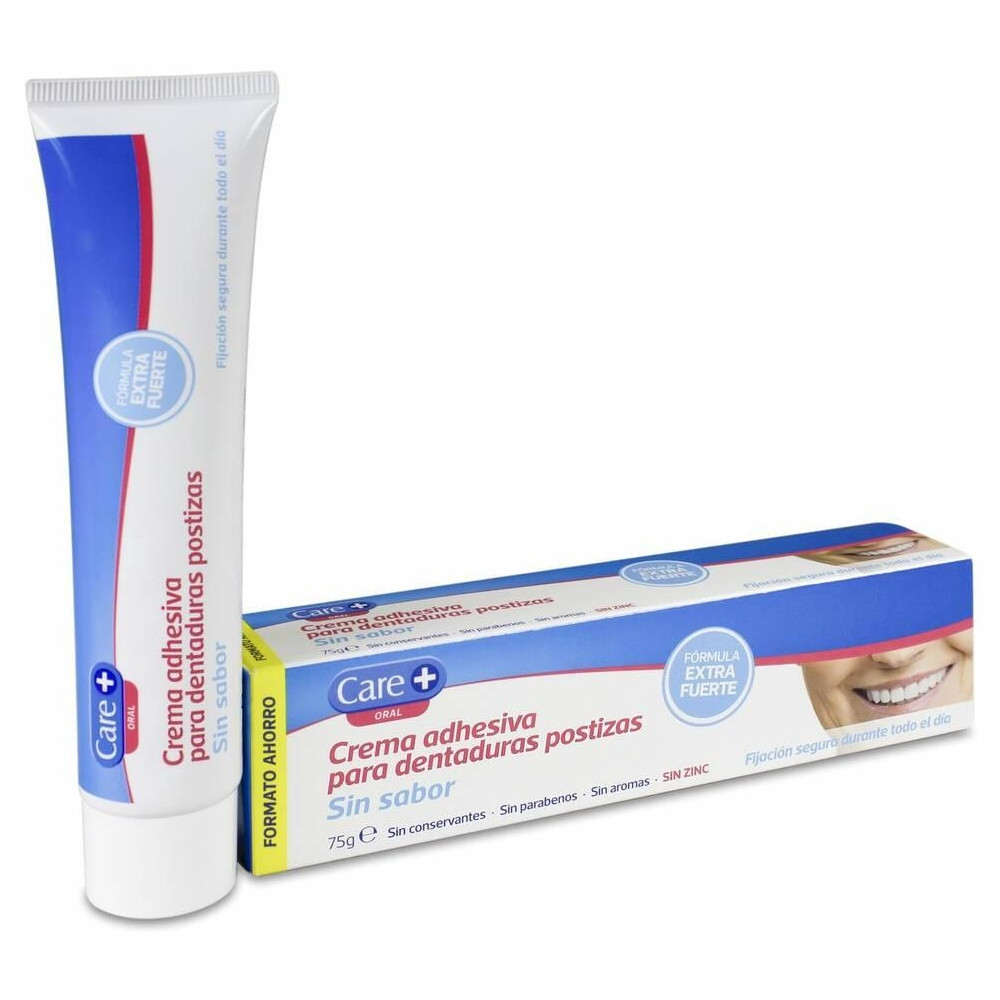Care+ Crema Adhesiva Dentadura Postiza, 75 G