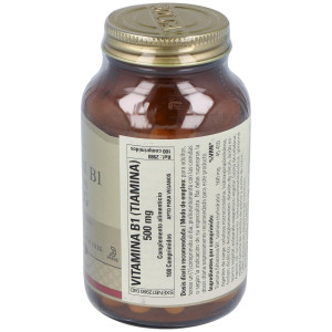 Vitamina B1 500 Mg Tiamina 100 Comprimidos