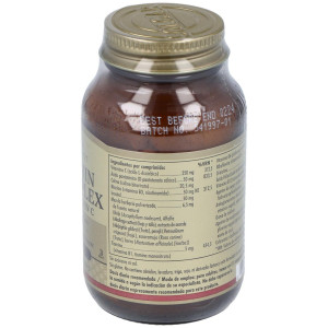 Solgar Vitamina B Complex Con Vitamina C 100 Comp.