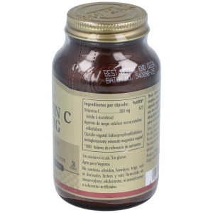 Vitamina C 500 Mg Cápsulas Vegetales 100 U