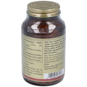 Vitamina C 500 Mg Cápsulas Vegetales 100 U