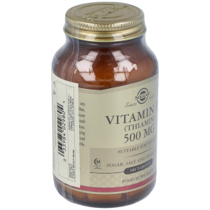Vitamina B1 500 Mg Tiamina 100 Comprimidos