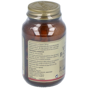 Solgar Vitamina B Complex Con Vitamina C 100 Comp.