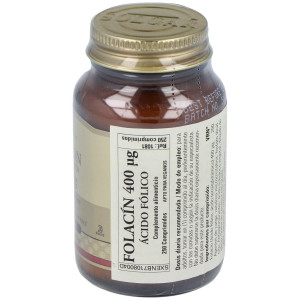 Acido Folico 400Mcg. (Folacin) 250Comp