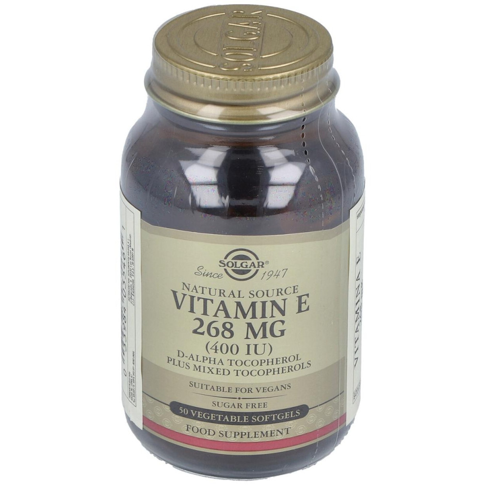 Vitamina E 400Iu (268Mg) 50Cap.Blanda Veg.