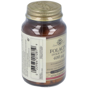 Acido Folico 400Mcg. (Folacin) 250Comp