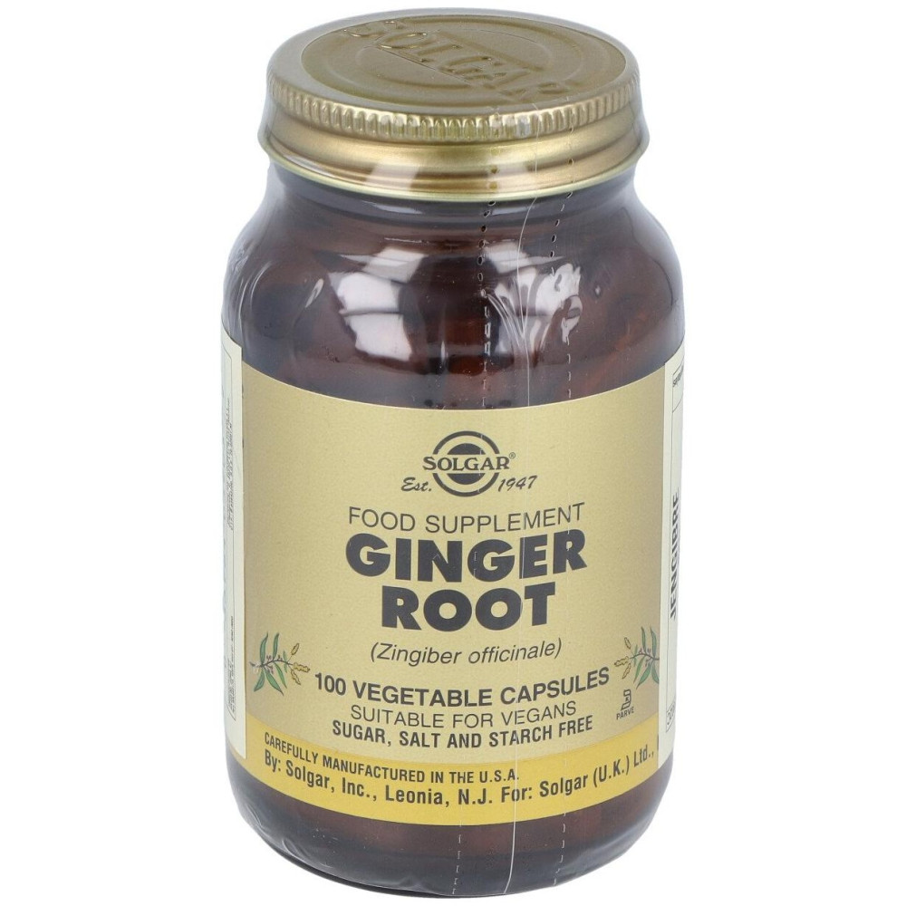 Jengibre (Zingiber Officinali.) 520Mg. Fp 100Cap.
