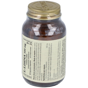 L-Lisina 500Mg. 50Vegicaps