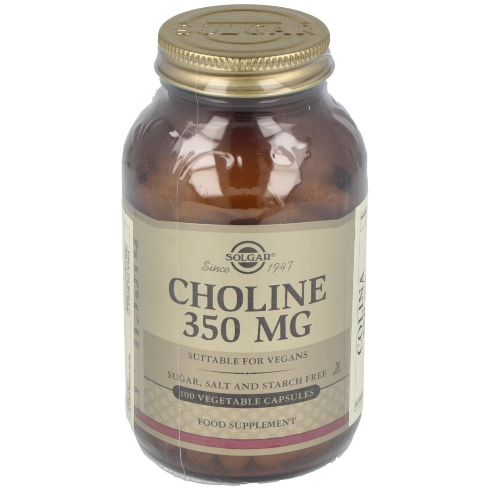 Colina 350 Mg 100 Capsula Vegetales