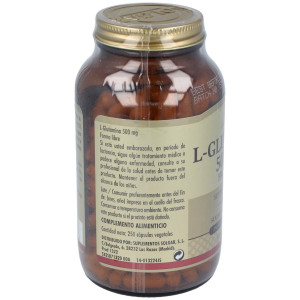 Solgar L-Glutamina 500Mg 250Vcaps