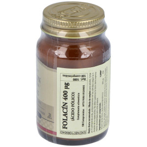 Folacin Ácido Fólico 400 Μg 100 Comprimidos