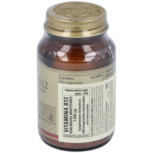 Solgar Vitamina B12 Cianocobalamina 1000Mcg Sublingual 250Comp