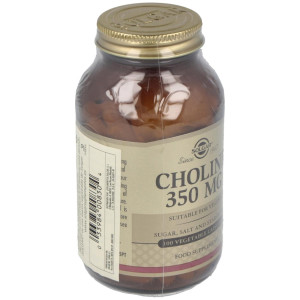 Colina 350 Mg 100 Capsula Vegetales