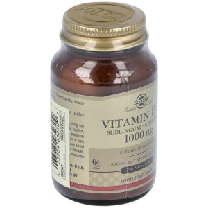 Solgar Vitamina B12 Cianocobalamina 1000Mcg Sublingual 250Comp