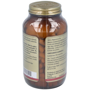 Solgar Calcio Magne Plus Zinc 250Comprimidos