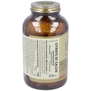 Solgar Citrato De Calcio Con Vitamina D3 240Comp