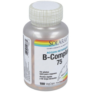 B Complex Accion Retardada 75 Mg. 100Cap.