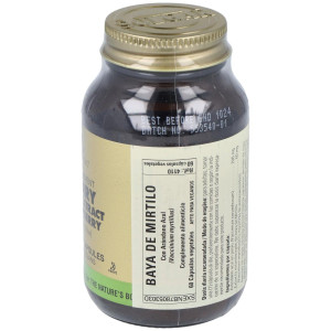 Solgar Mirtilo Extracto De Baya Con Arándano Azul 60Caps