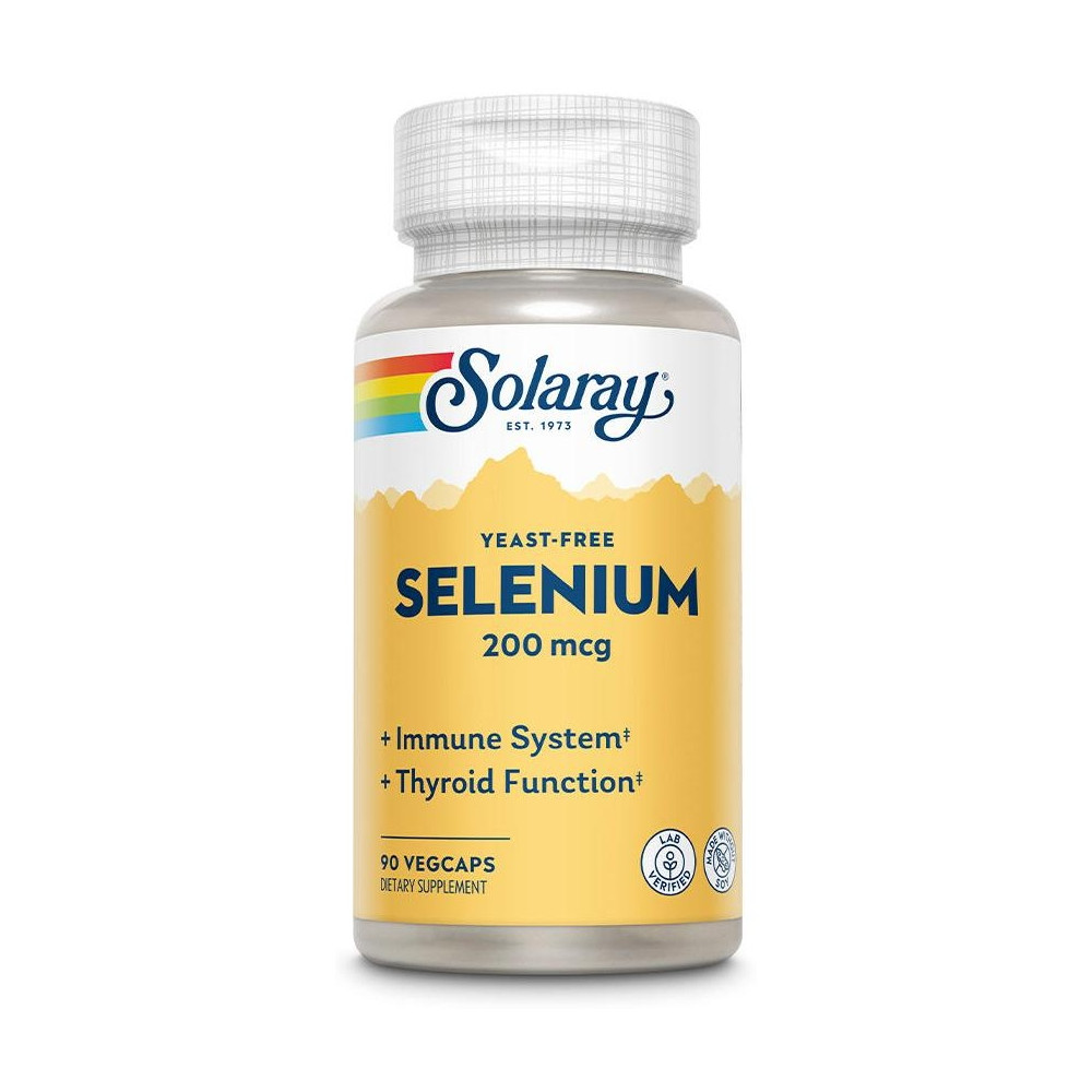 Selenium Sin Levaduras 200Mcg. 90Cap.