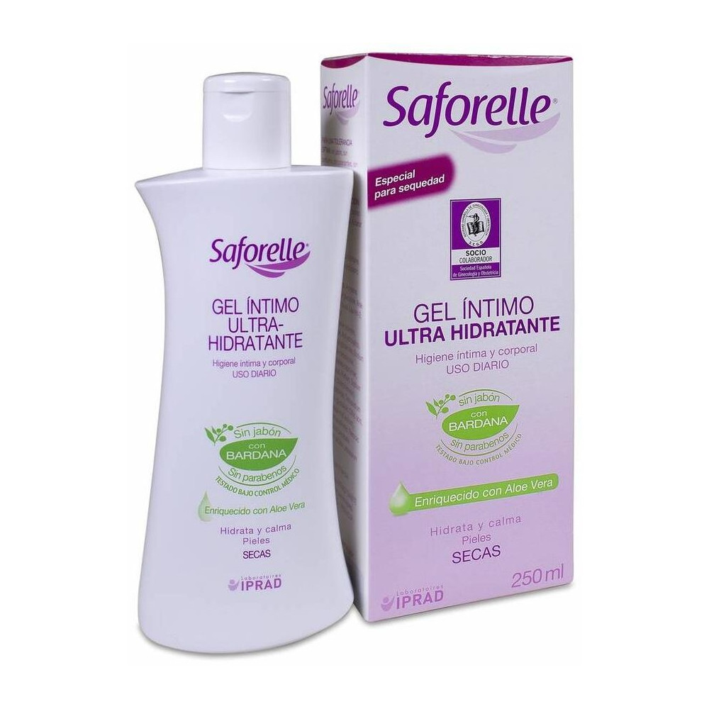 Saforelle Gel Íntimo Ultrahidratante 250Ml