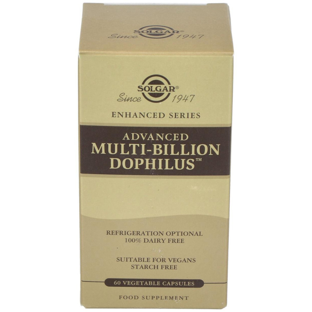 Solgar Advanced Multi-Billion Dophilus 60Vcaps
