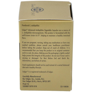 Solgar Acidophilus Avanzado 50Cap