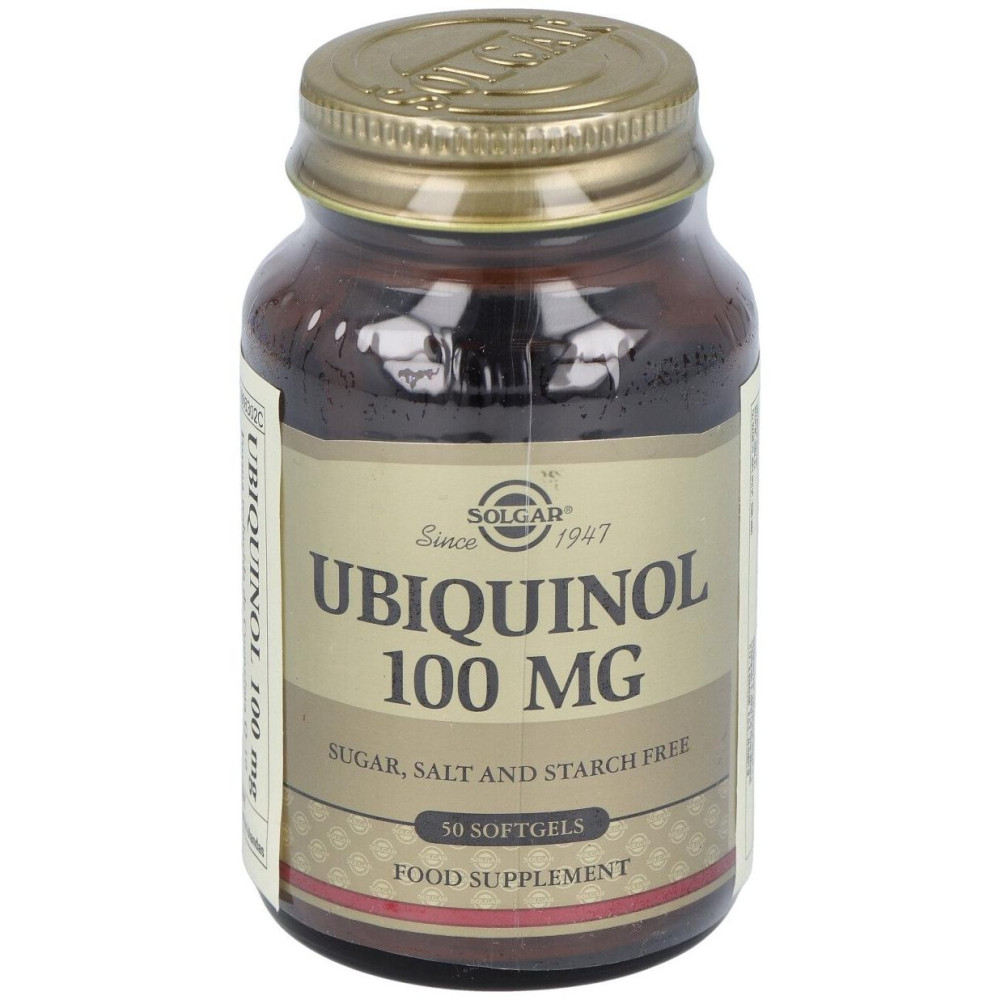 Ubiquinol 100Mg. Forma Reducida De Co Q10 50Cap.Bl