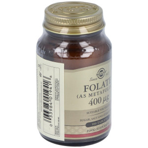 Solgar Folato Como Metafolin 400Mcg 100Comp