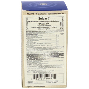 Solgar N7 Joint Support Y Confort Una Al Dia 90Cap