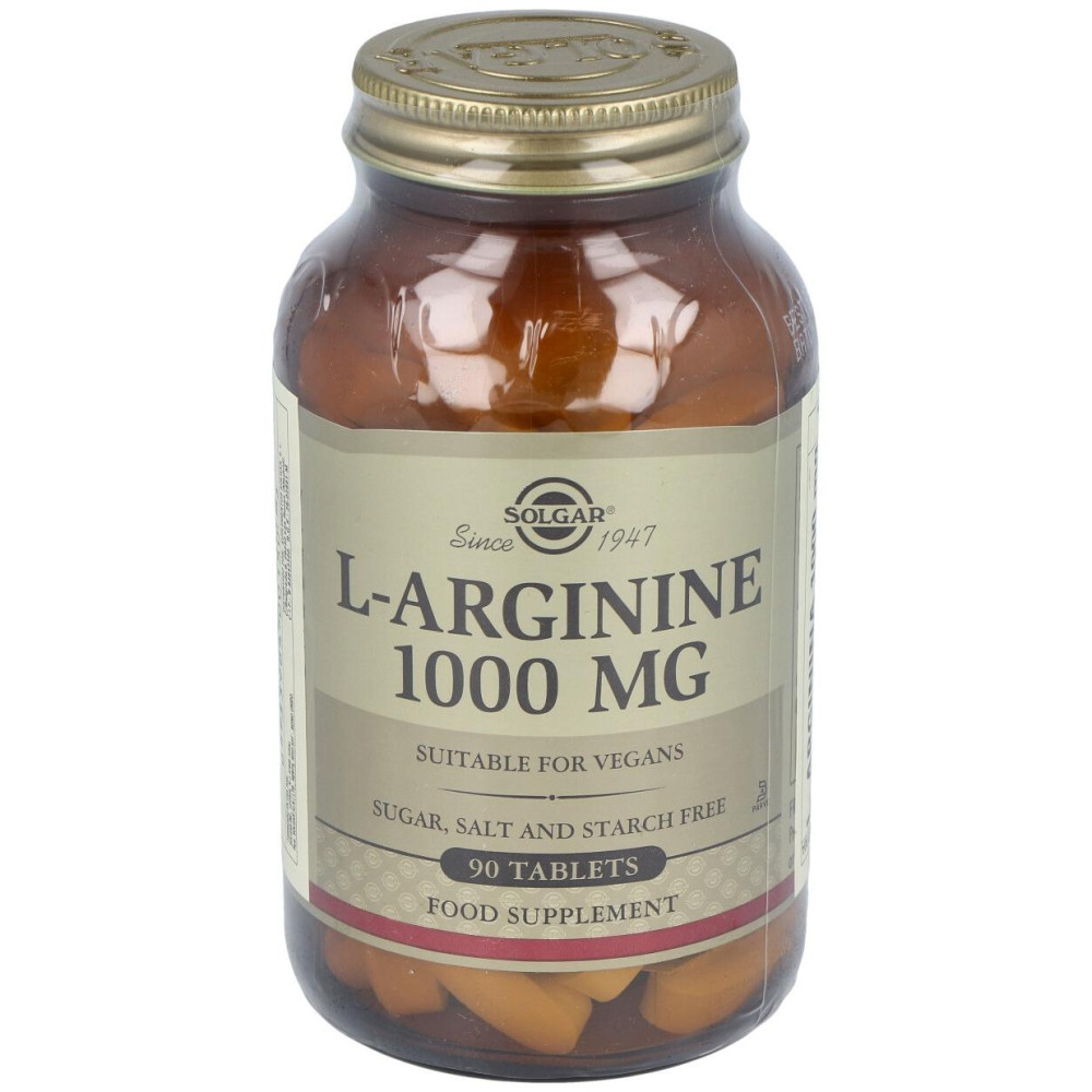 Larginina 1000 Mg 90 Comprimidos