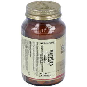 Betaina Clorhidrato Con Pepsina 100Comp.