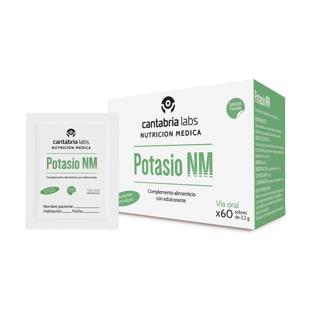 Nutrición Médica Potasio Nm 60 Sobres X 2,2G