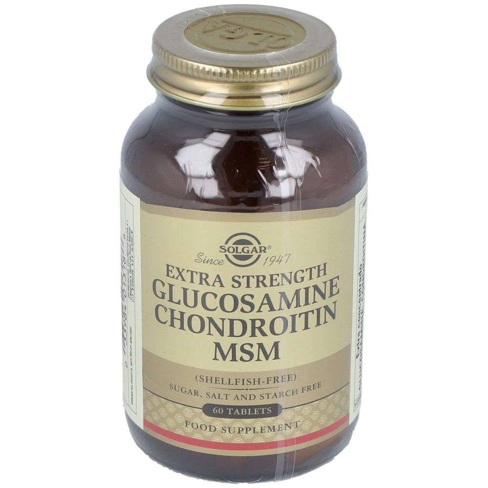Solgar Glucosamine ChondroTine Msm Complexe 60 ComprimS