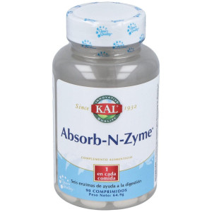 Kal Absorb N Zyme 90 Tabletas