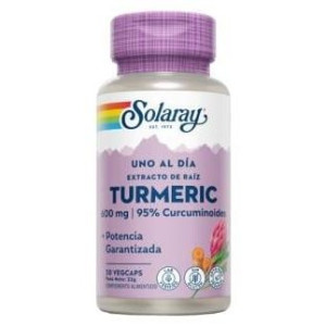 Solaray Turmeric 30Cáps