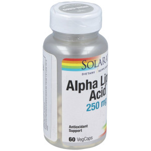 Solaray Alpha Lipoic Acid 250Mg 60Cáps