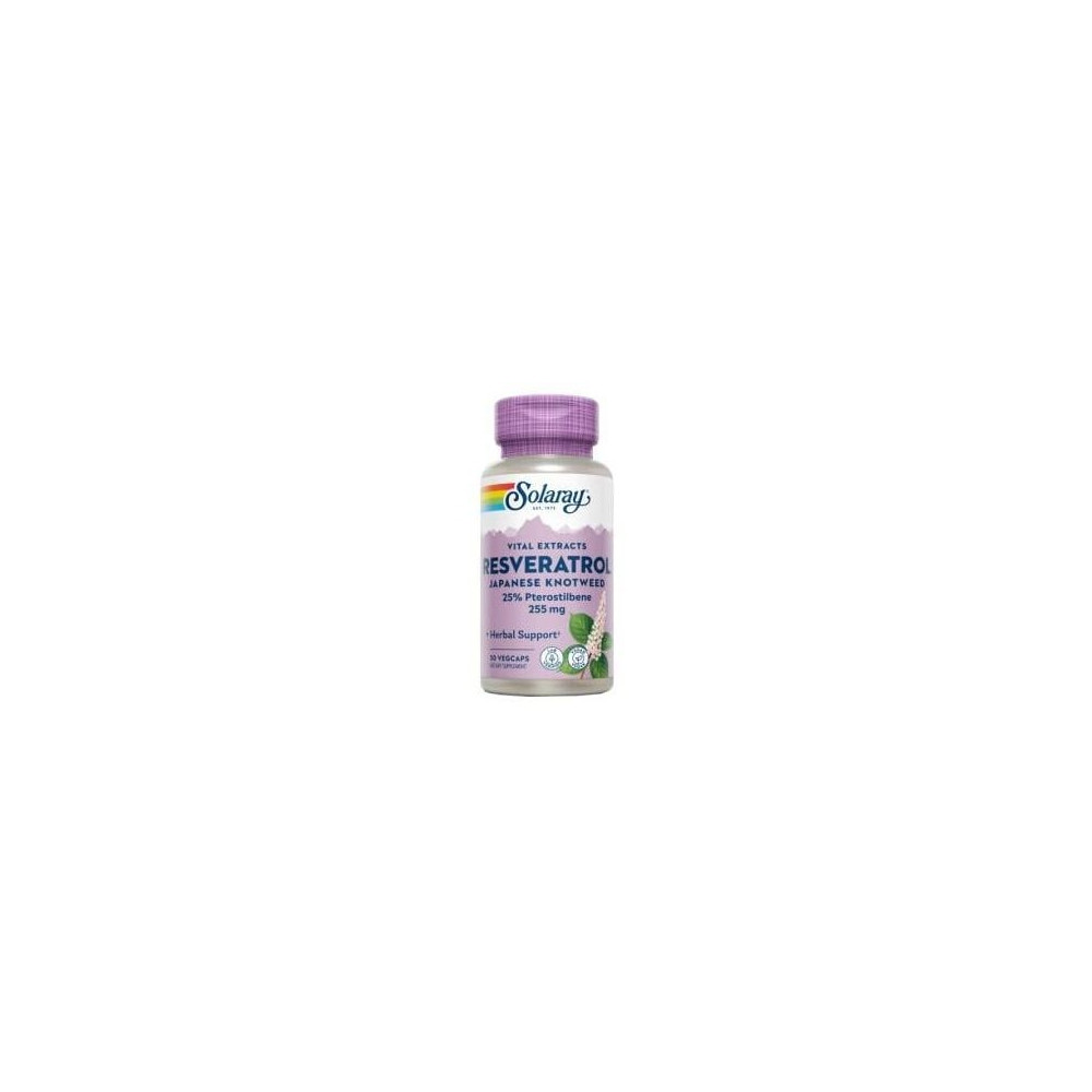 Solaray Super Resveratrol 250Mg 30Cáps